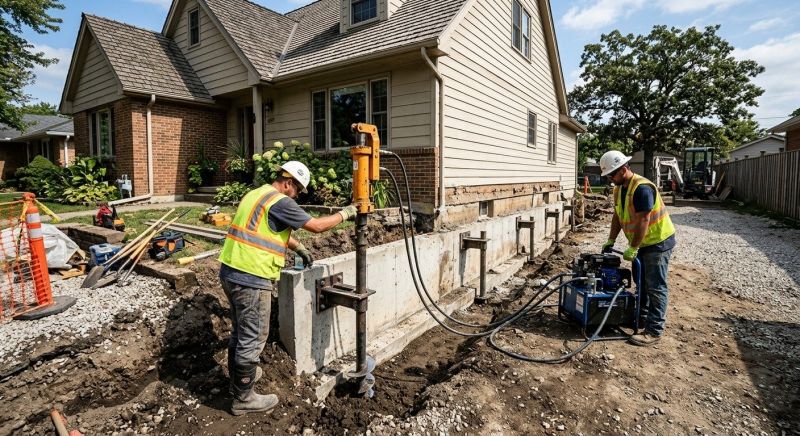 Basement Stabilization in Jupiter, FL