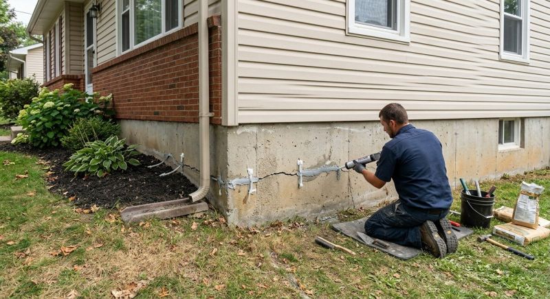 Cracked Foundation Repair in Jupiter, FL