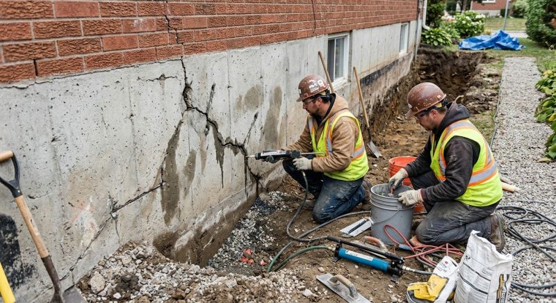 Cracked Foundation Repair in Palm Beach County, FL