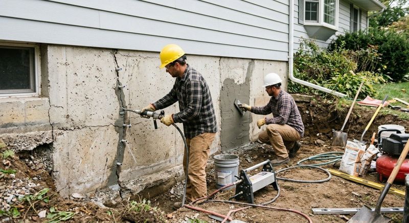 Cracked Foundation Repair in Stuart, FL