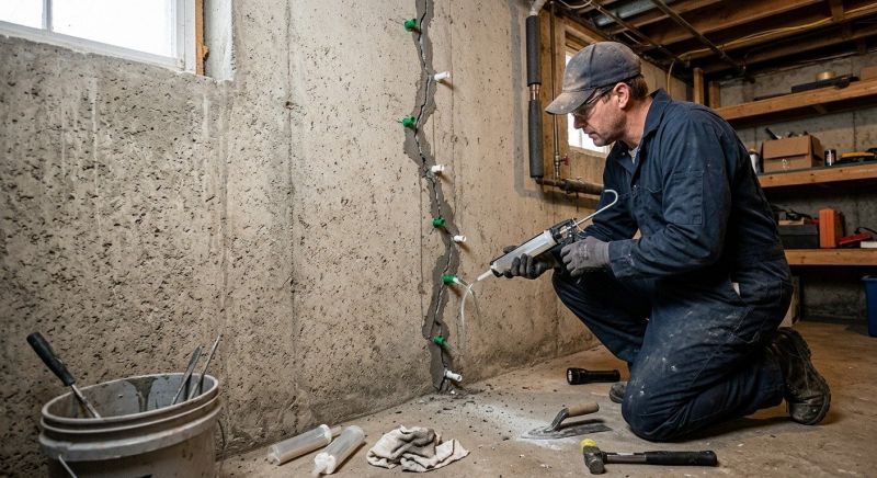 Foundation Crack Repair in Jupiter, FL
