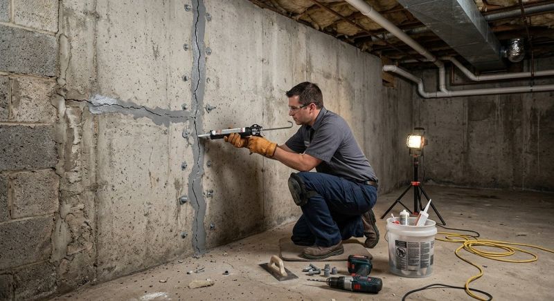 Foundation Crack Sealing in Jupiter, FL