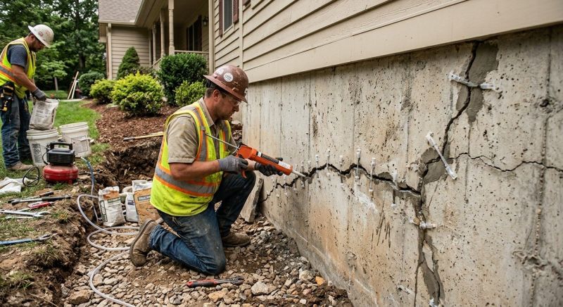 Foundation Cracks Repair in Jupiter, FL