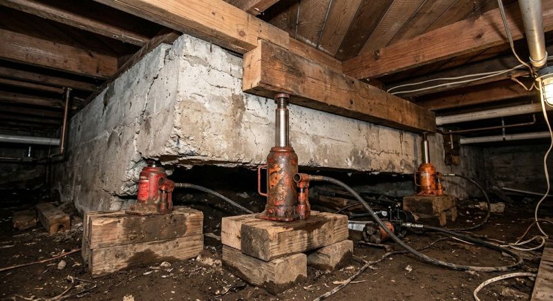 Foundation Jacking in Jupiter, FL