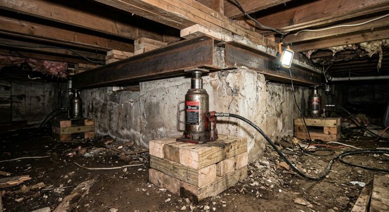 Foundation Jacking in Jupiter, FL