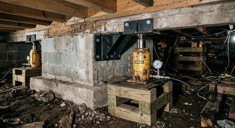 Foundation Jacking in Stuart, FL
