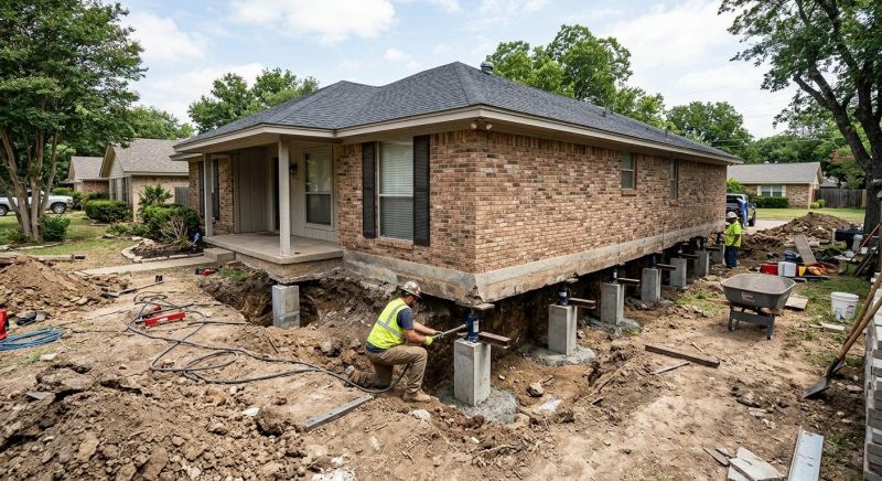 Foundation Pier Leveling in Jupiter, FL