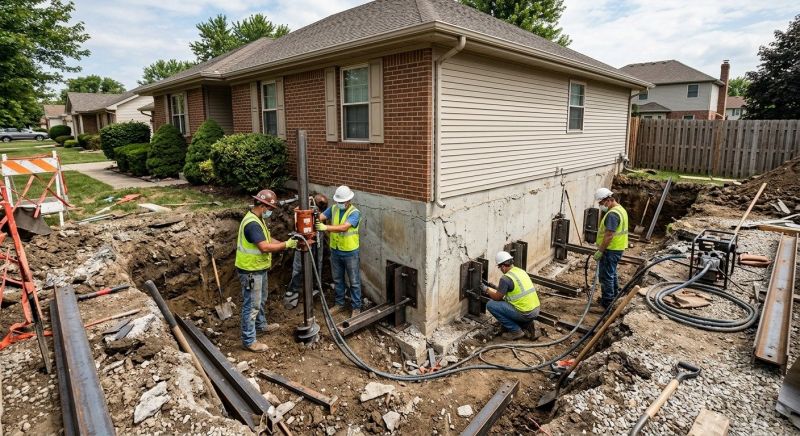 Foundation Pier Repair in Jupiter, FL