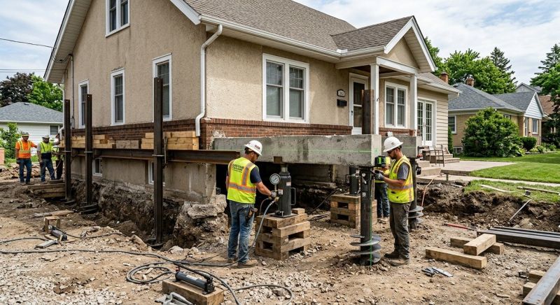 Foundation Releveling in Jupiter, FL