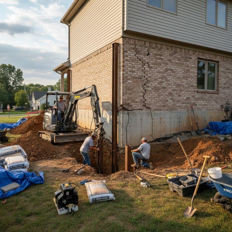 Foundation Settlement Repair in Jupiter, FL