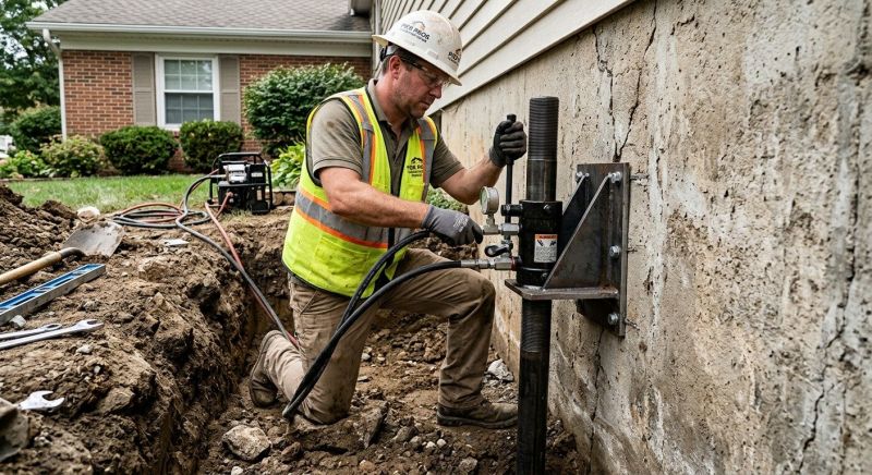 Settling Foundation Service in Palm Beach Gardens, FL