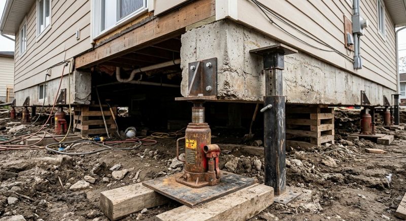Sinking Foundation Lifting in Jupiter, FL