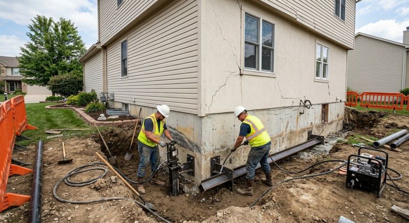 Sinking Foundation Repair in Indiantown, FL