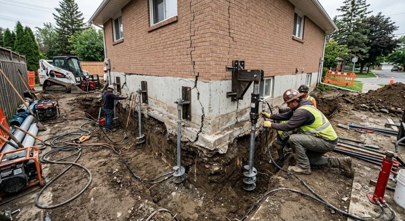 Sinking Foundation Repair in Lake Worth, FL