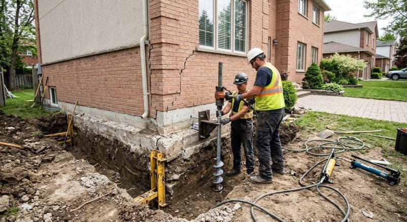Sinking Foundation Repair in Jupiter, FL
