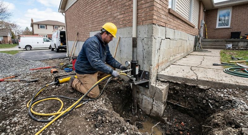 Sinking Foundation Repair in Palm Beach County, FL