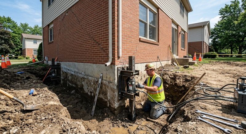 Sinking Foundation Repair in Palm Beach Gardens, FL
