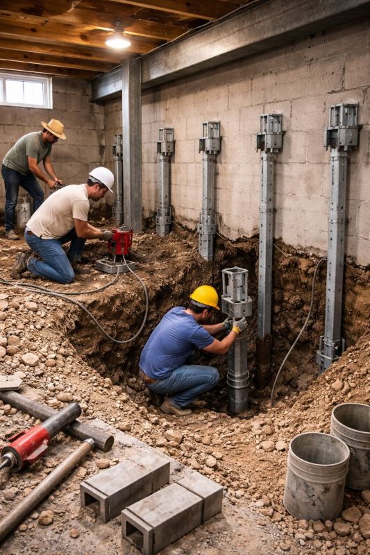 Structural Underpinning in Jupiter, FL