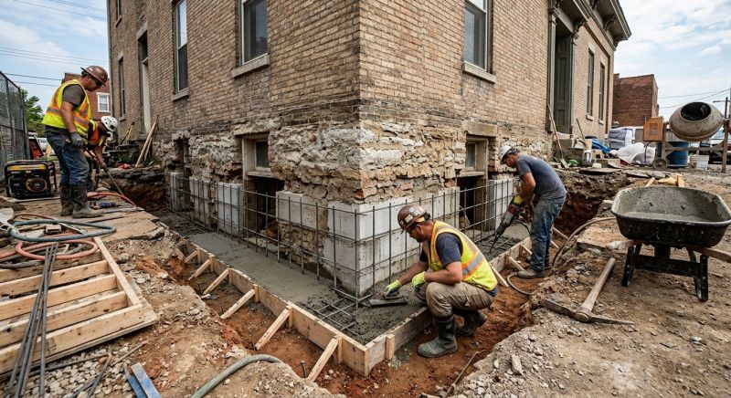 Underpinning Repair in Jupiter, FL